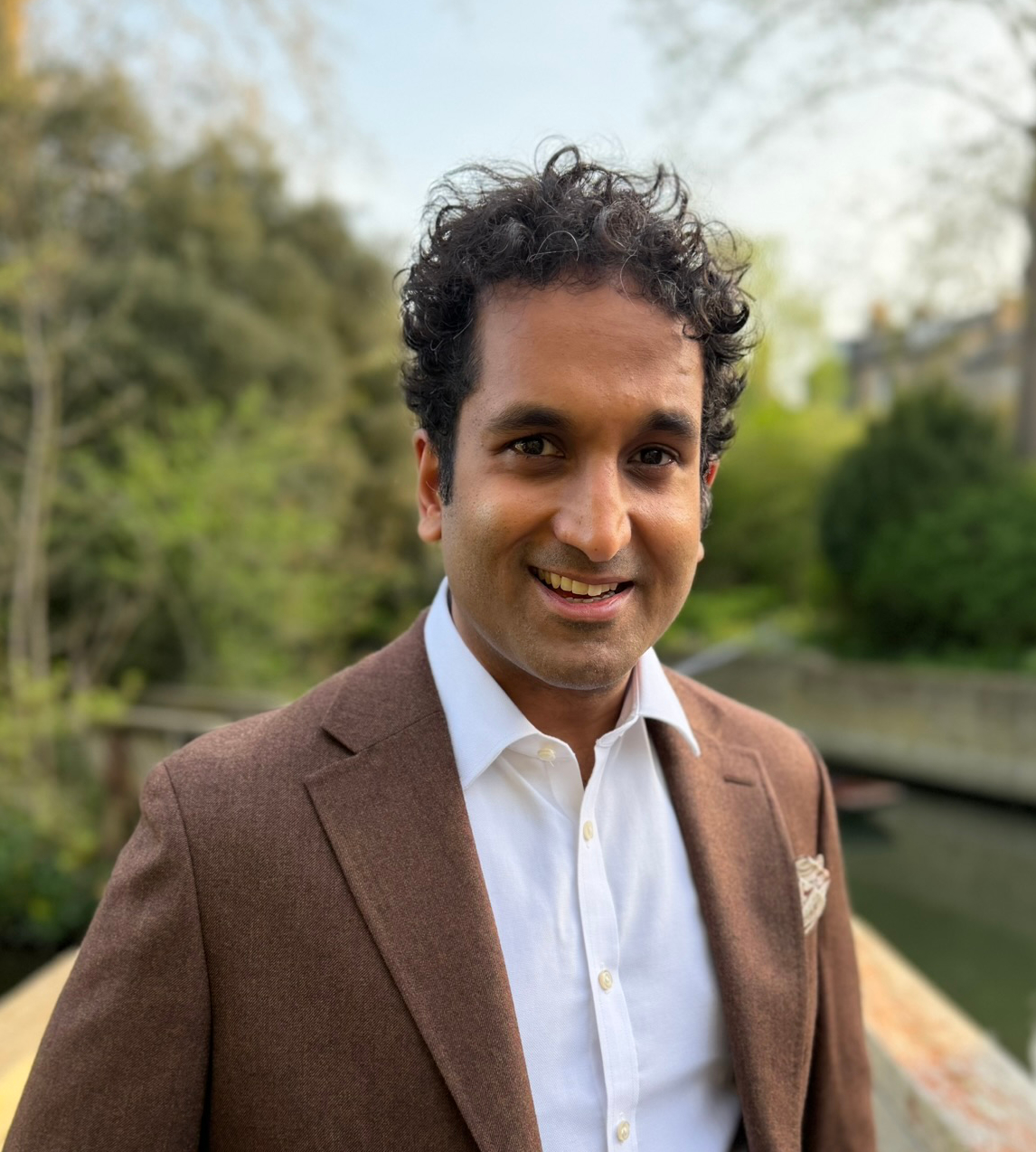 Zeshan standing in the open